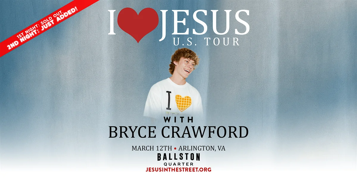 Bryce Crawford concert tour poster 2026